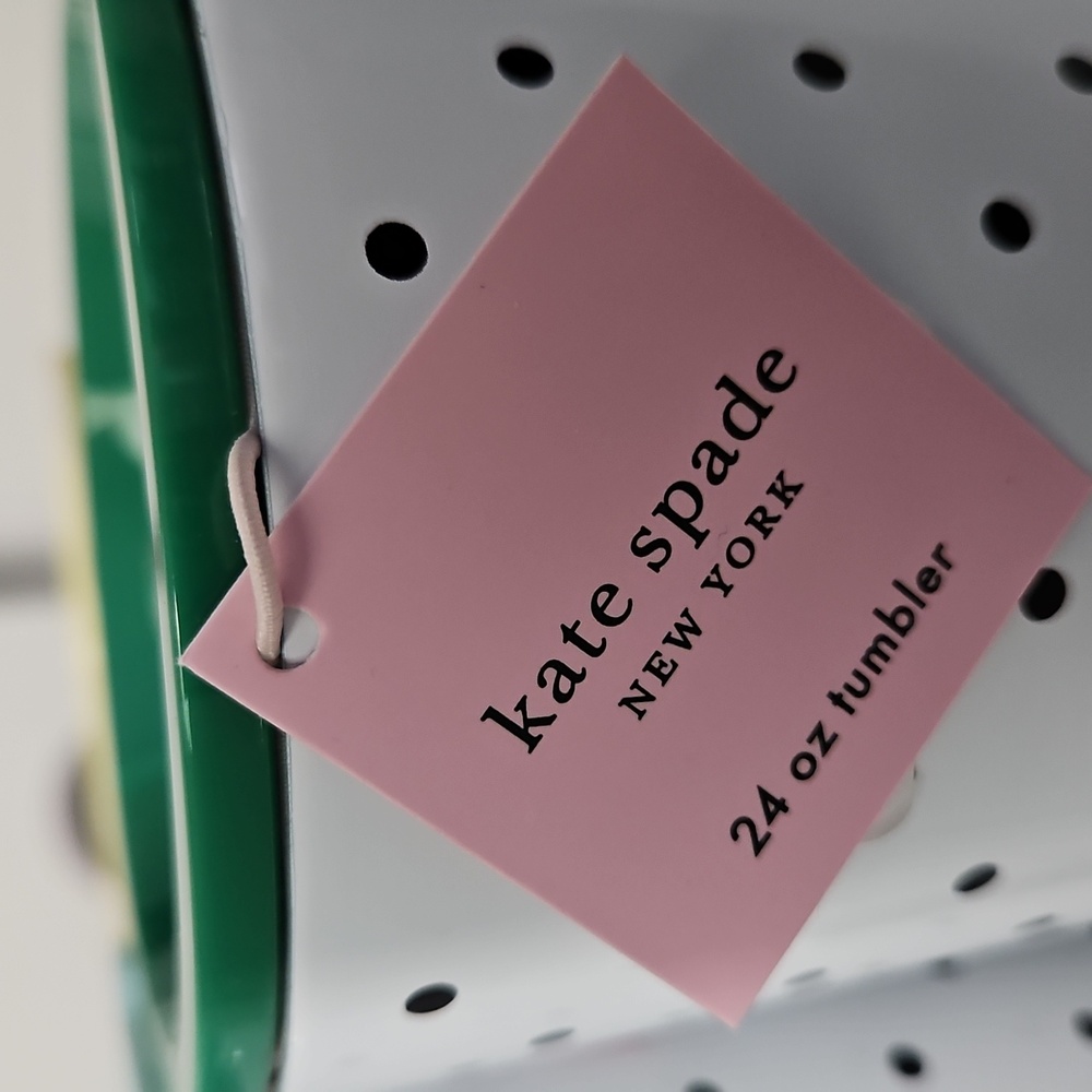 Kate Spade NWT Stainless Steel Alphabet Tumblers - Picture 7 of 8